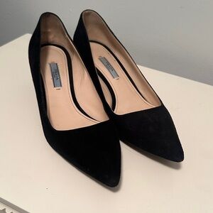 Prada Women's Classic Black Heels